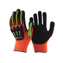 NMSAFETY safety products hand protective anti-impact TPR work glove